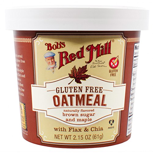 Bobs Red Mill Gluten-Free Oatmeal Cup &Amp; Maple, Brown Sugar, 2.1