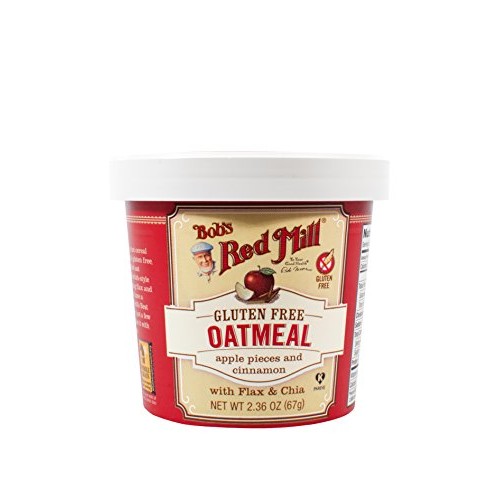Bobs Red Mill Gluten Free Oatmeal Cup, Apple &Amp; Cinnamon, 2.36-O