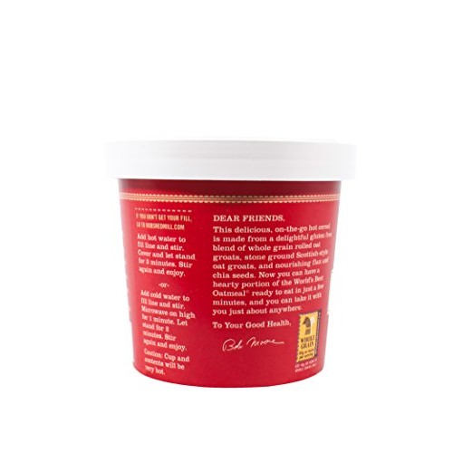 Bobs Red Mill Gluten Free Oatmeal Cup, Apple &Amp; Cinnamon, 2.36-O