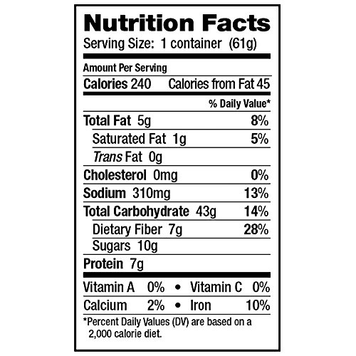 Bobs Red Mill Gluten Free Oatmeal Cup, Brown Sugar &Amp; Maple, 2.1