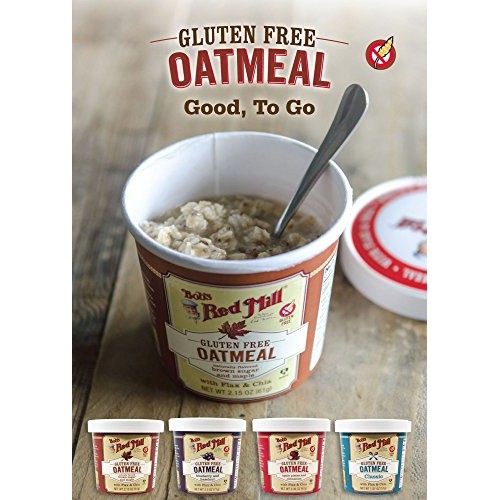 Bobs Red Mill Gluten Free Oatmeal Cup, Brown Sugar &Amp; Maple, 2.1