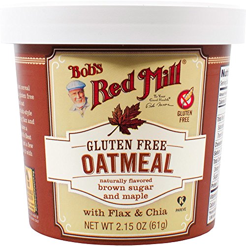 Bobs Red Mill Gluten Free Oatmeal Cup, Brown Sugar &Amp; Maple, 2.1