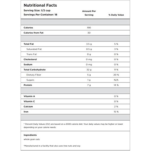Bobs Red Mill Gluten Free Old Fashioned Rolled Oats, 32 Ounce