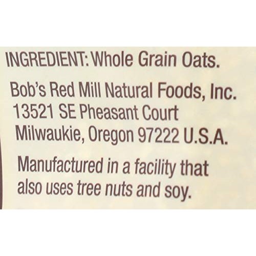 Bobs Red Mill Gluten Free Steel Cut Oats, 24 Oz