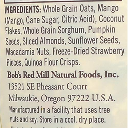 Bobs Red Mill Gluten Free Tropical Muesli, 14-Ounce