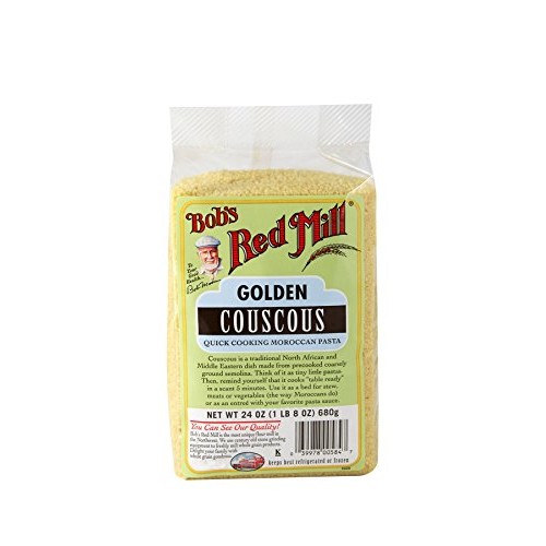 Bobs Red Mill Golden Couscous, 24-Ounce Pack Of 4