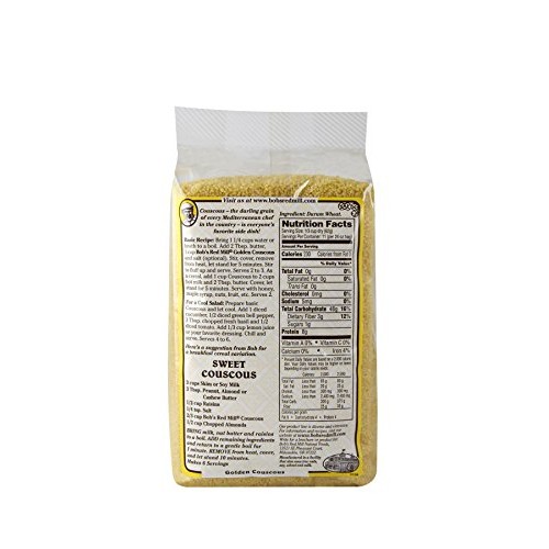 Bobs Red Mill Golden Couscous, 24-Ounce Pack Of 4