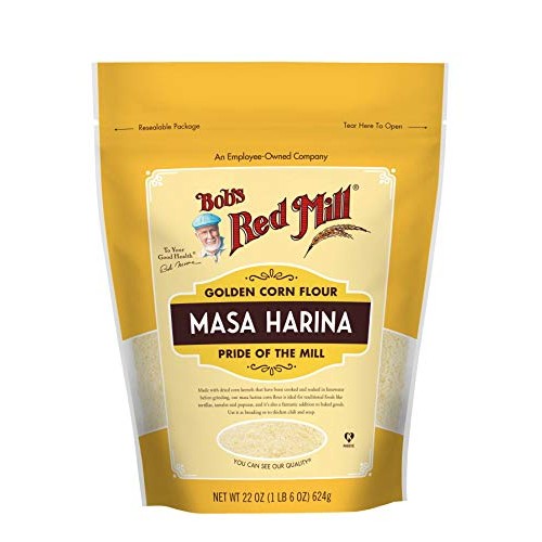 Bobs Red Mill Golden Masa Harina Corn Flour, 22-Ounce