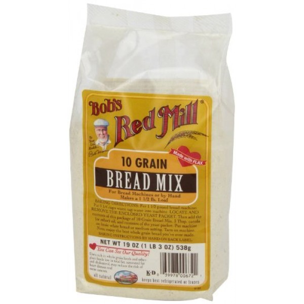 Bobs Red Mill, Grain Bread Mix, 19 Oz