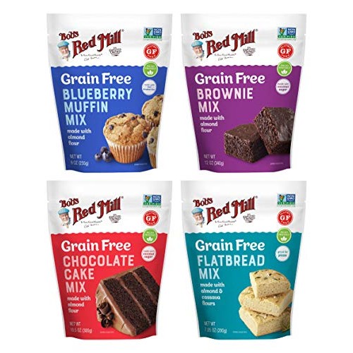 Bobs Red Mill Grain Free Baking Mix Variety, 1 Blueberry Muffin