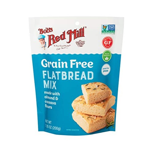 Bobs Red Mill Grain Free Flatbread Mix, 7.05Oz Pack Of 5