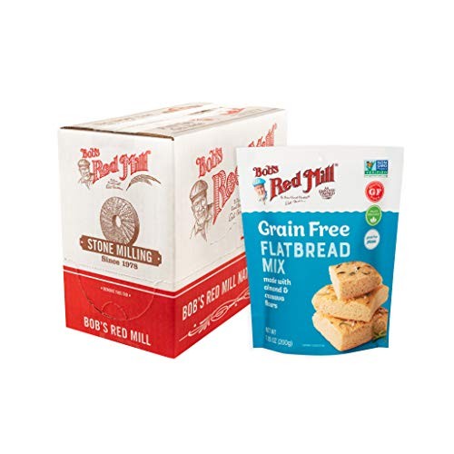 Bobs Red Mill Grain Free Flatbread Mix, 7.05Oz Pack Of 5