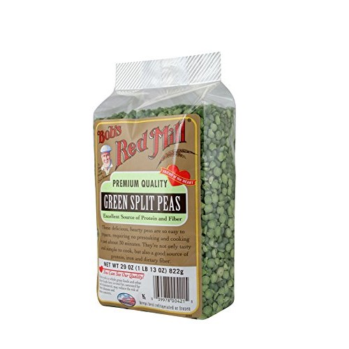 Bobs Red Mill Green Split Peas, 29-Ounce Pack Of 4