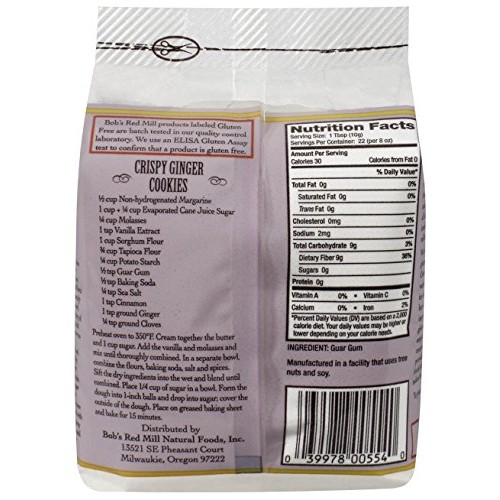 Bobs Red Mill Guar Gum, 8 Ounce