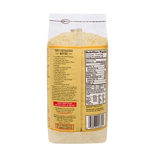 Bobs Red Mill Medium Grind Cornmeal, 24-Ounce
