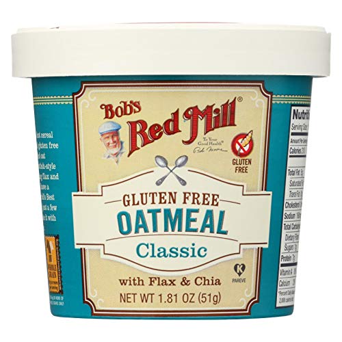 Bobs Red Mill Classic Oatmeal Cup, 1.81 Ounce - 12 Per Case.