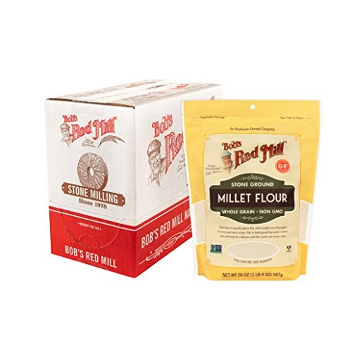 Bobs Red Mill Millet Flour, 22 Oz Pack Of 4
