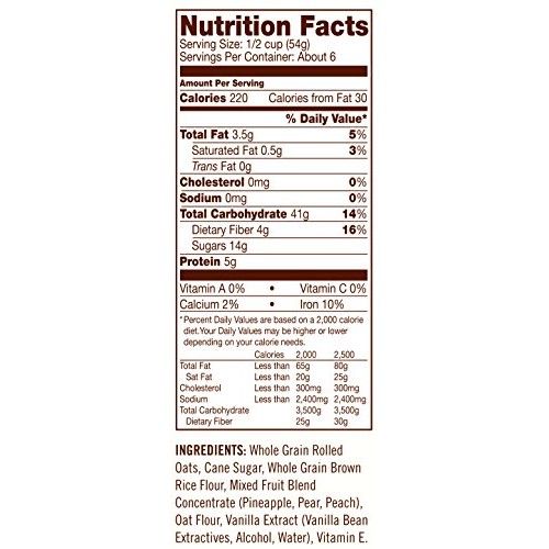 Bobs Red Mill Natural Whole Grain Granola, 12-Ounce Pack Of 4