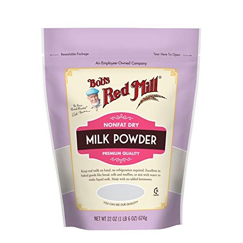 Bobs Red Mill Non Fat Dry Milk Powder, 22 Ounce Pack Of 1