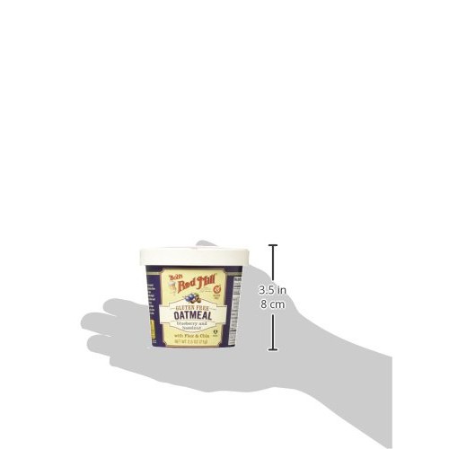 Bobs Red Mill Oatmeal Cup, Hazelnut Blueberry, 2.5 Oz