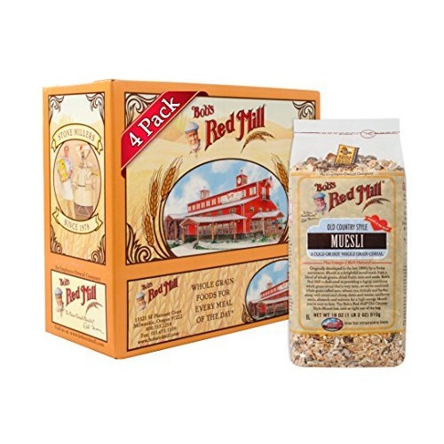 Bobs Red Mill Old Country Style Muesli Cereal, 18-Ounce Pack O