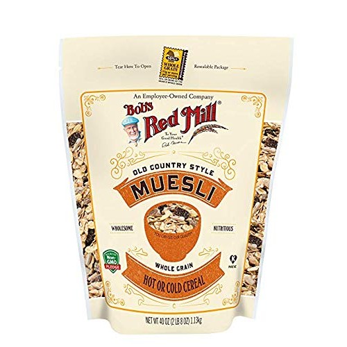 Bobs Red Mill Old Country Style Muesli, Stand Up Pouch, 40 Ounc