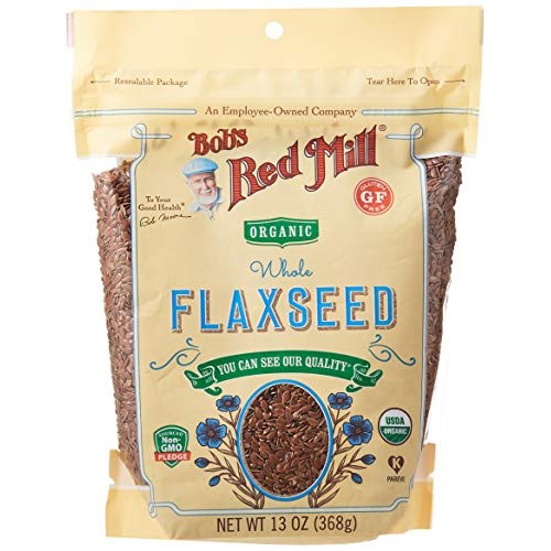 Bobs Red Mill Organic Brown Flaxseeds, 13 Oz
