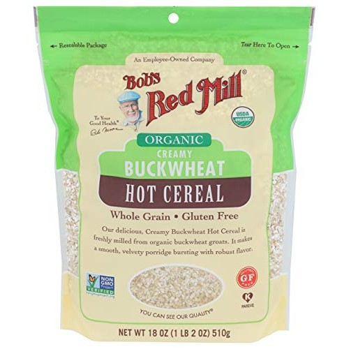 Bobs Red Mill Organic Buckwheat Cereal, 18 Oz
