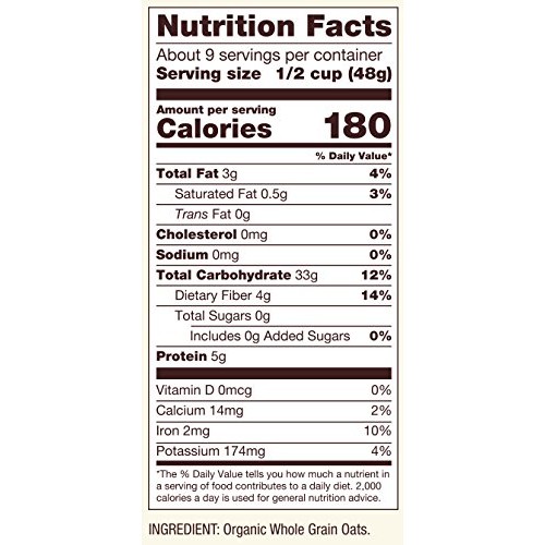 Bobs Red Mill Organic Extra Thick Rolled Oats, 16 Oz