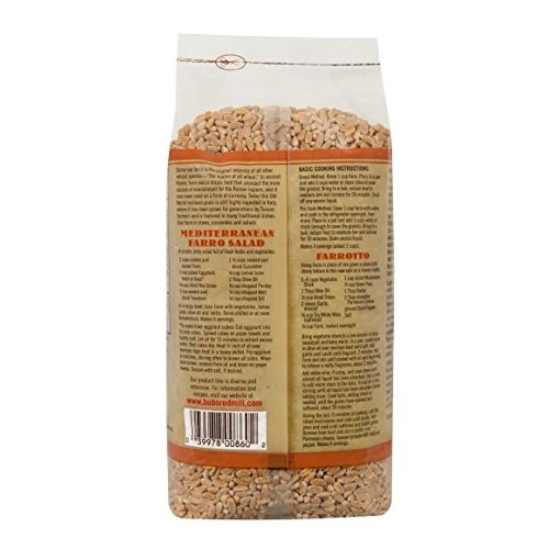 Bobs Red Mill Organic Farro Grain, 24-Ounce