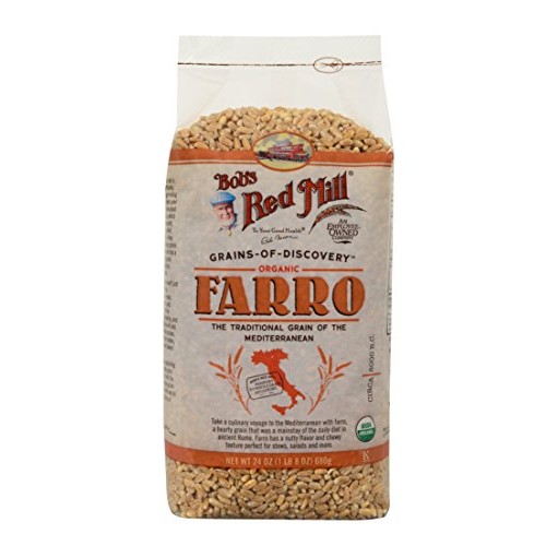 Bobs Red Mill Organic Farro Grain, 24-Ounce
