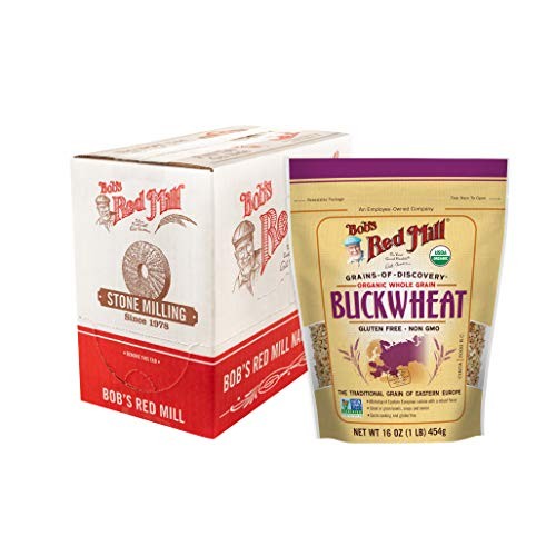 Bobs Red Mill Organic Gluten Free Buckwheat Groats, 64 Oz