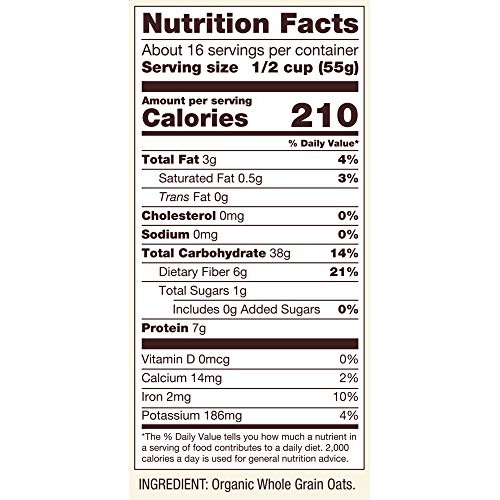 Bobs Red Mill Organic Gluten Free Extra Thick Rolled Oats, 32 O