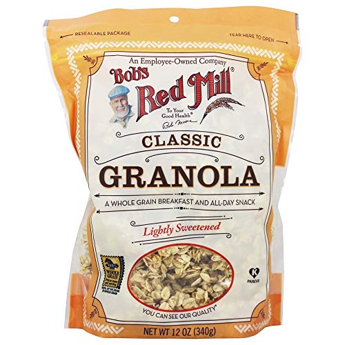 Bobs Red Mill Original Whole Grain No Fat Granola - 12 Oz - 2 Pk