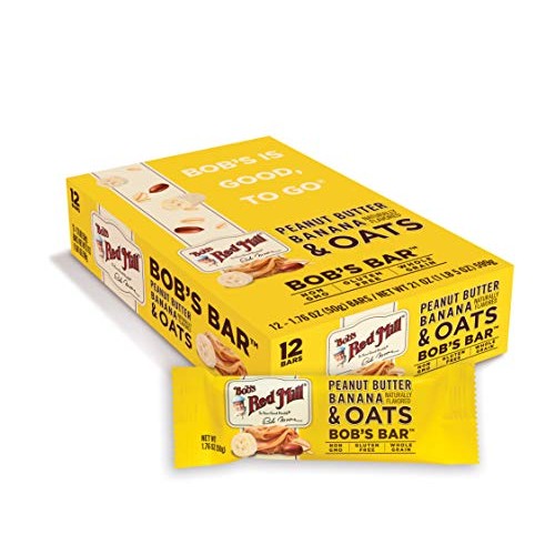 Bobs Red Mill Peanut Butter Banana And Oats Bobs Bar Case Of 12
