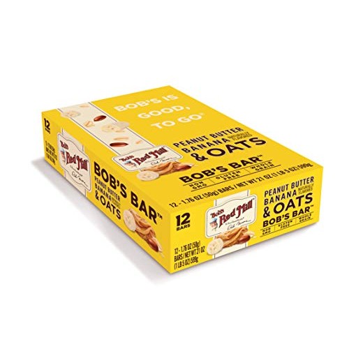 Bobs Red Mill Peanut Butter Banana And Oats Bobs Bar Case Of 12