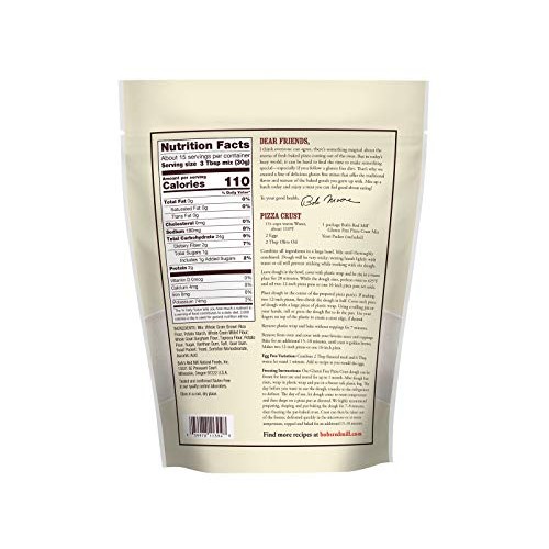 Bobs Red Mill Pizza Crust Mix, 16-ounces Pack of4