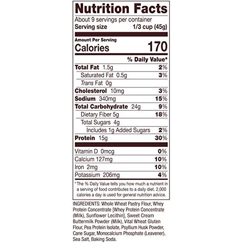 Bobs Red Mill Protein Pancake &Amp; Waffle Mix, 14-Ounce