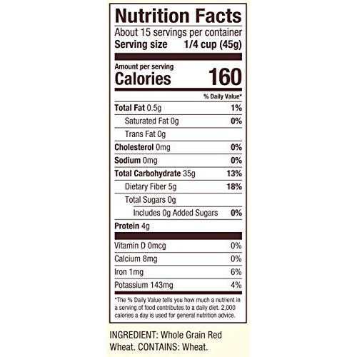 Bobs Red Mill Red Bulgur / Hard Wheat Ala, 24-Ounce Pack Of 4