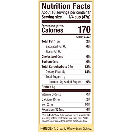 Bobs Red Mill Regular Quinoa Whole 26 Oz - 0039978063231