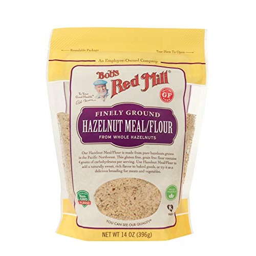 Bobs Red Mill Resealable Hazelnut Meal/Flour, 14 Oz 4 Pack
