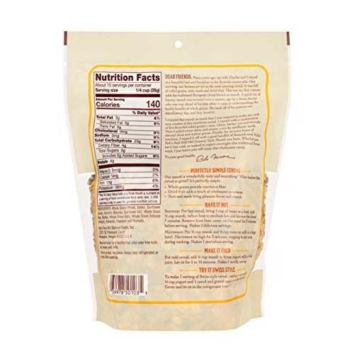 Bobs Red Mill Resealable Old Country Style Muesli Cereal, 18 Ou