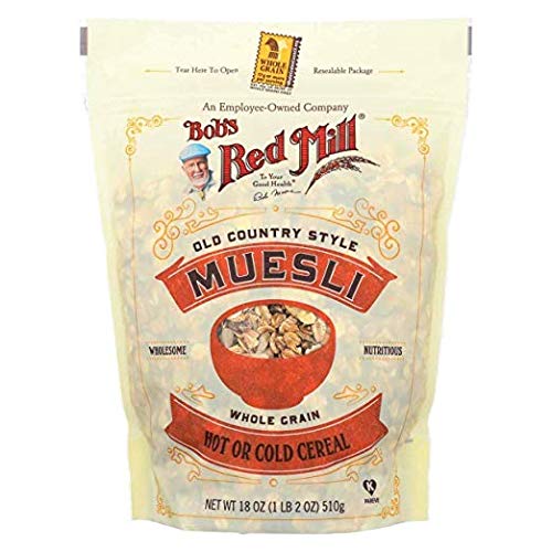 Bobs Red Mill Resealable Old Country Style Muesli Cereal, 18 Oz