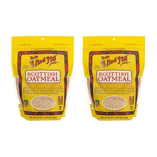 Bobs Red Mill Scottish Oatmeal, 20 Ounce Pack Of 2