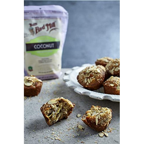 Bobs Red Mill Shredded Coconut, Unsweetened, 12 Oz Stand Up Po