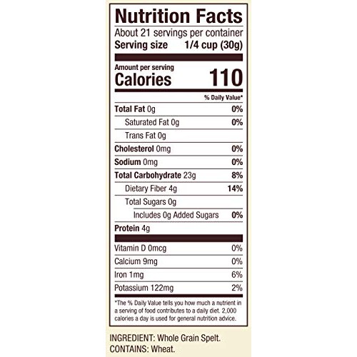 Bobs Red Mill Spelt Flour, 22-Ounce Pack Of 4