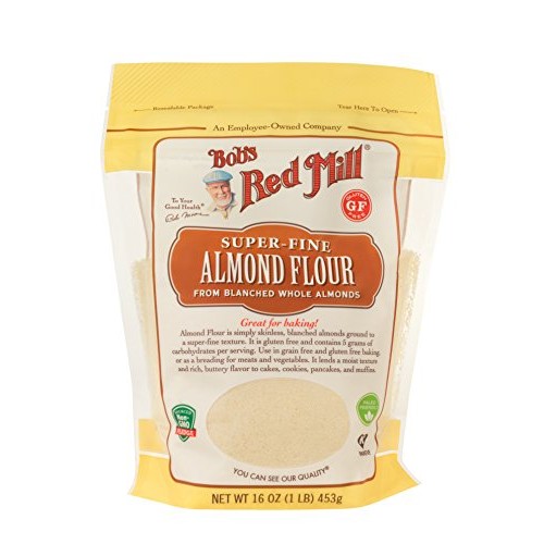 Bobs Red Mill Super-Fine Almond Flour, 16-Ounce Pack Of 4