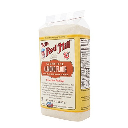 Bobs Red Mill Super-Fine Almond Flour, 16-Ounce Pack Of 4
