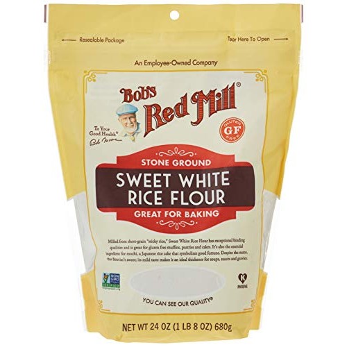Bobs Red Mill Sweet White Rice Flour, 24 Oz