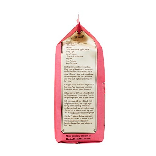 Bobs Red Mill Unbleached White Fine Pastry Flour, 5-Pound